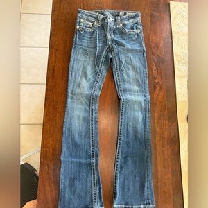 Miss Me Blue Boot Cut Boot Jeans with Classic Style